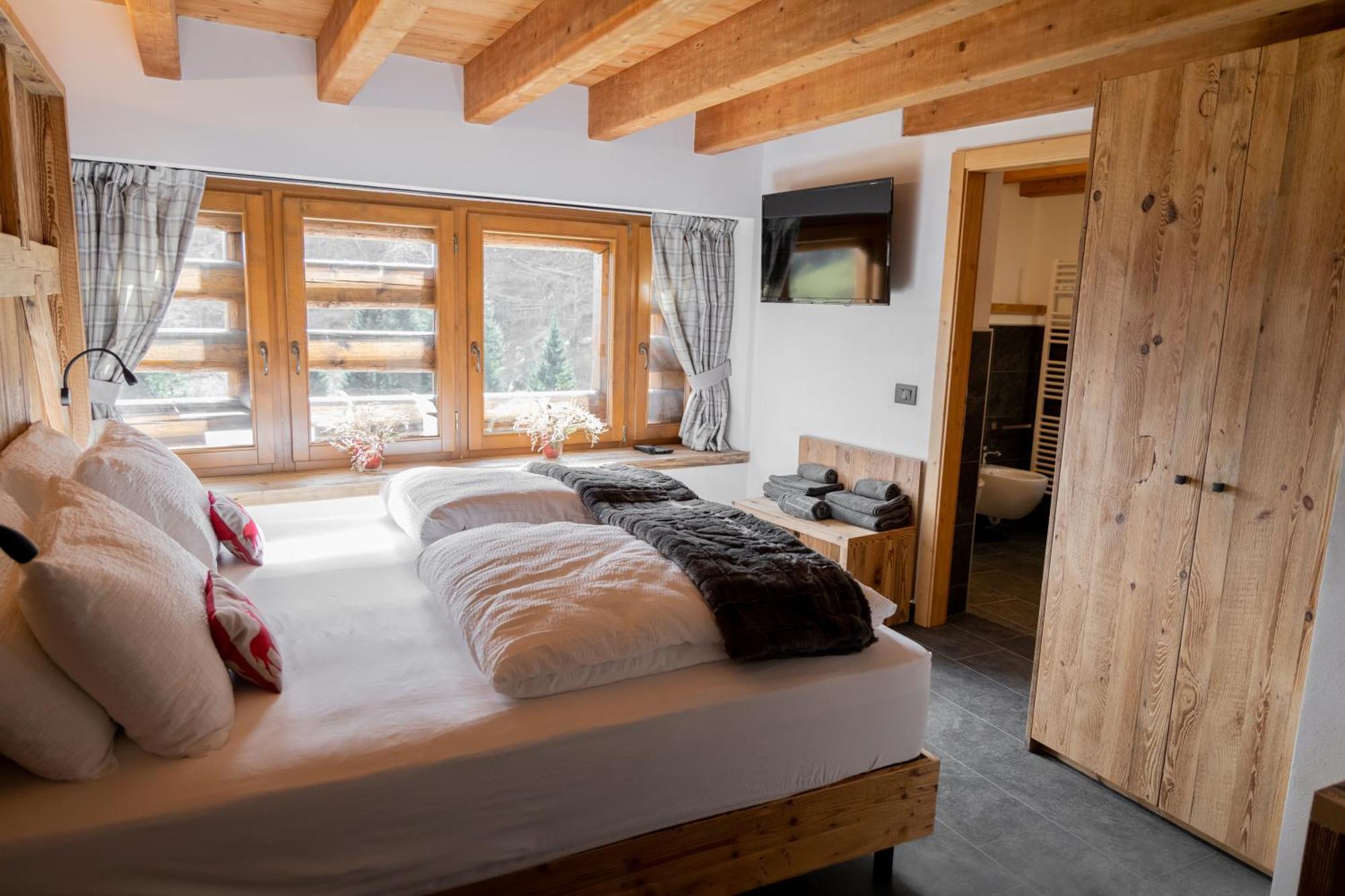 Chalet Al Maso Val Calamento Telve Buitenkant foto